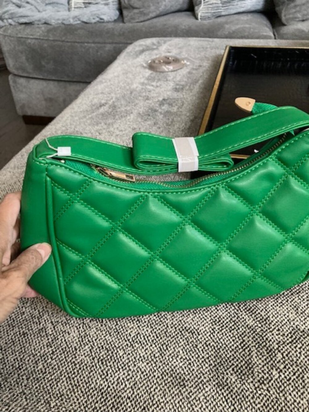 Kelly Green Shoulder Bag